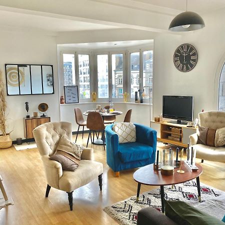 Le Cocon Briochin, Grand Appartement En Plein Centre De Saintbrieuc Extérieur photo