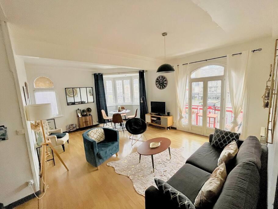 Le Cocon Briochin, Grand Appartement En Plein Centre De Saintbrieuc Extérieur photo