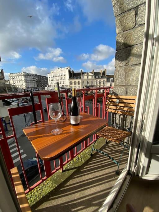 Le Cocon Briochin, Grand Appartement En Plein Centre De Saintbrieuc Extérieur photo